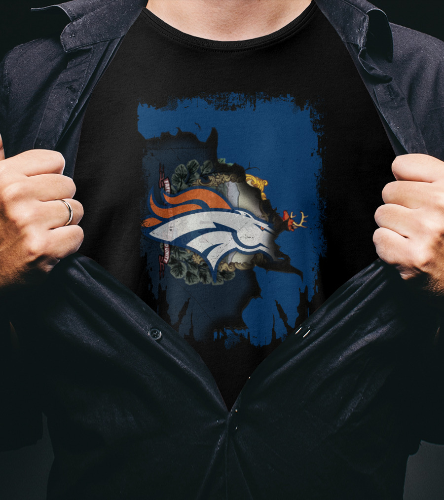 Together Vermont Denver Broncos Fusion T-Shirt