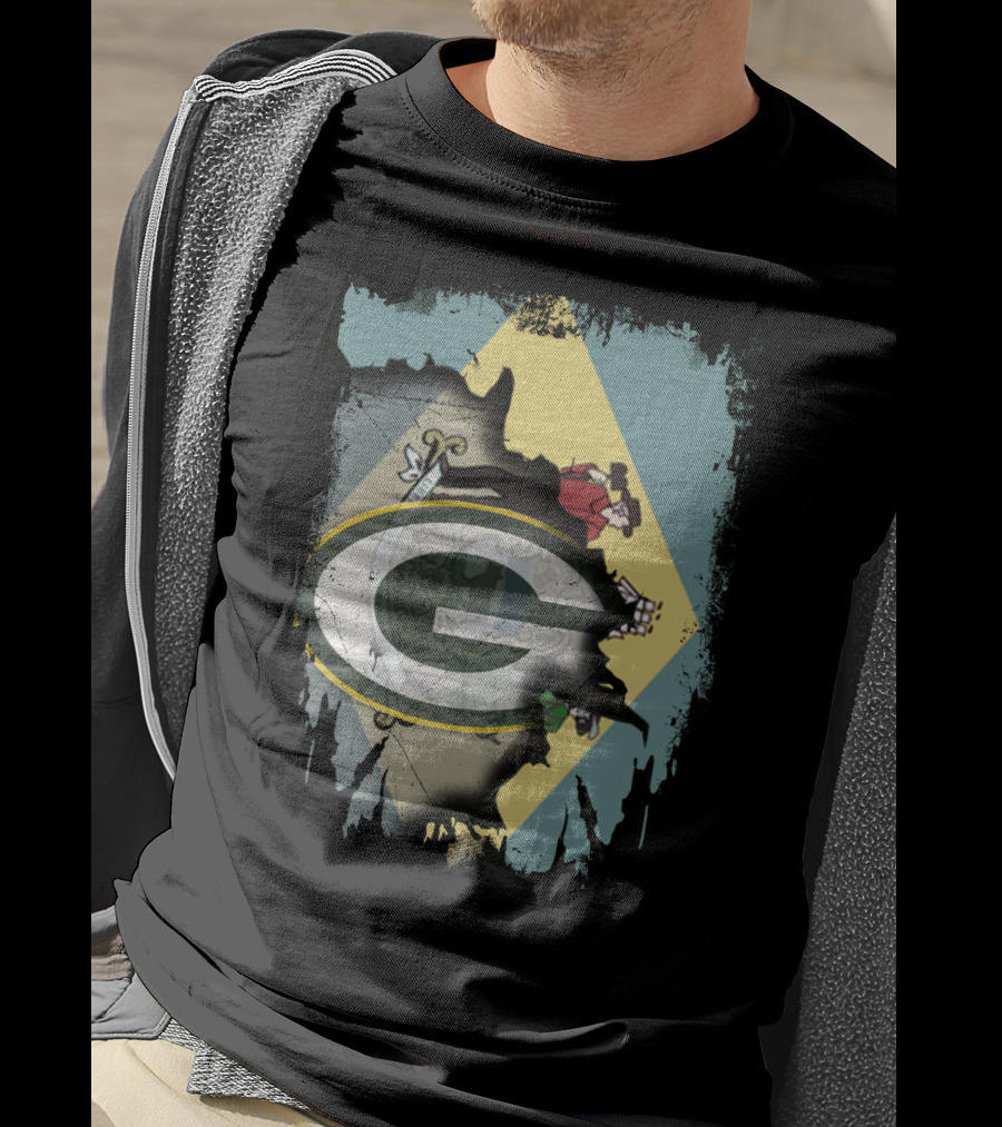 Green Bay Packers Delaware Heritage Fusion T-Shirt