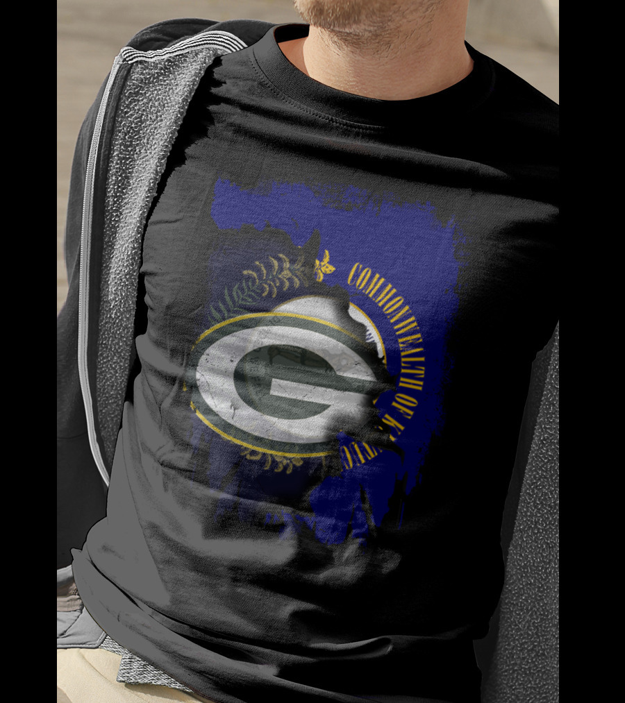 Commonwealth Of Kentucky Green Bay Packers T-Shirt
