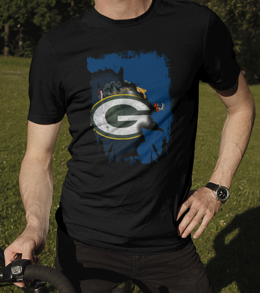 Together Vermont Green Bay Packers T-Shirt