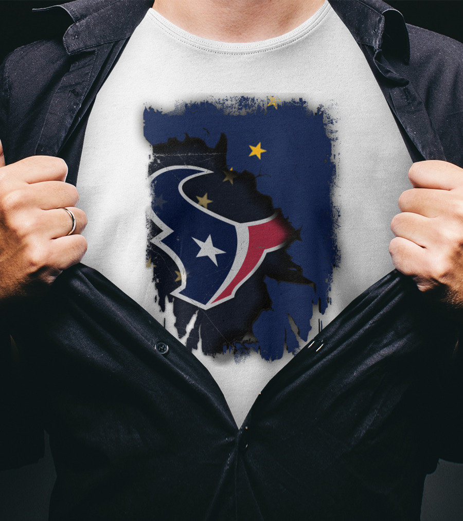Alaska And Houston Texans Unity T-Shirt
