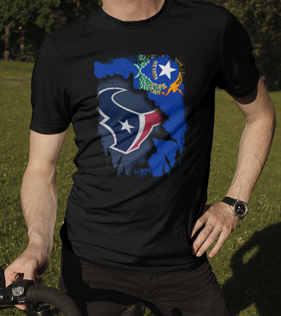 Nevada And Texans United NFL Spirit T-Shirt