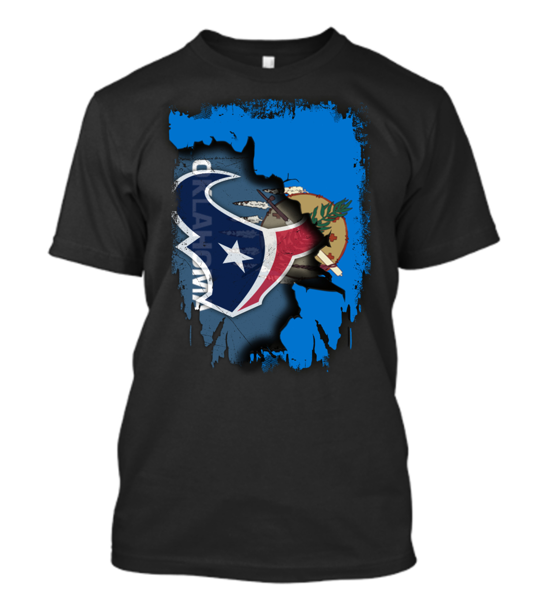 Oklahoma Texans Unity Flag T-Shirt