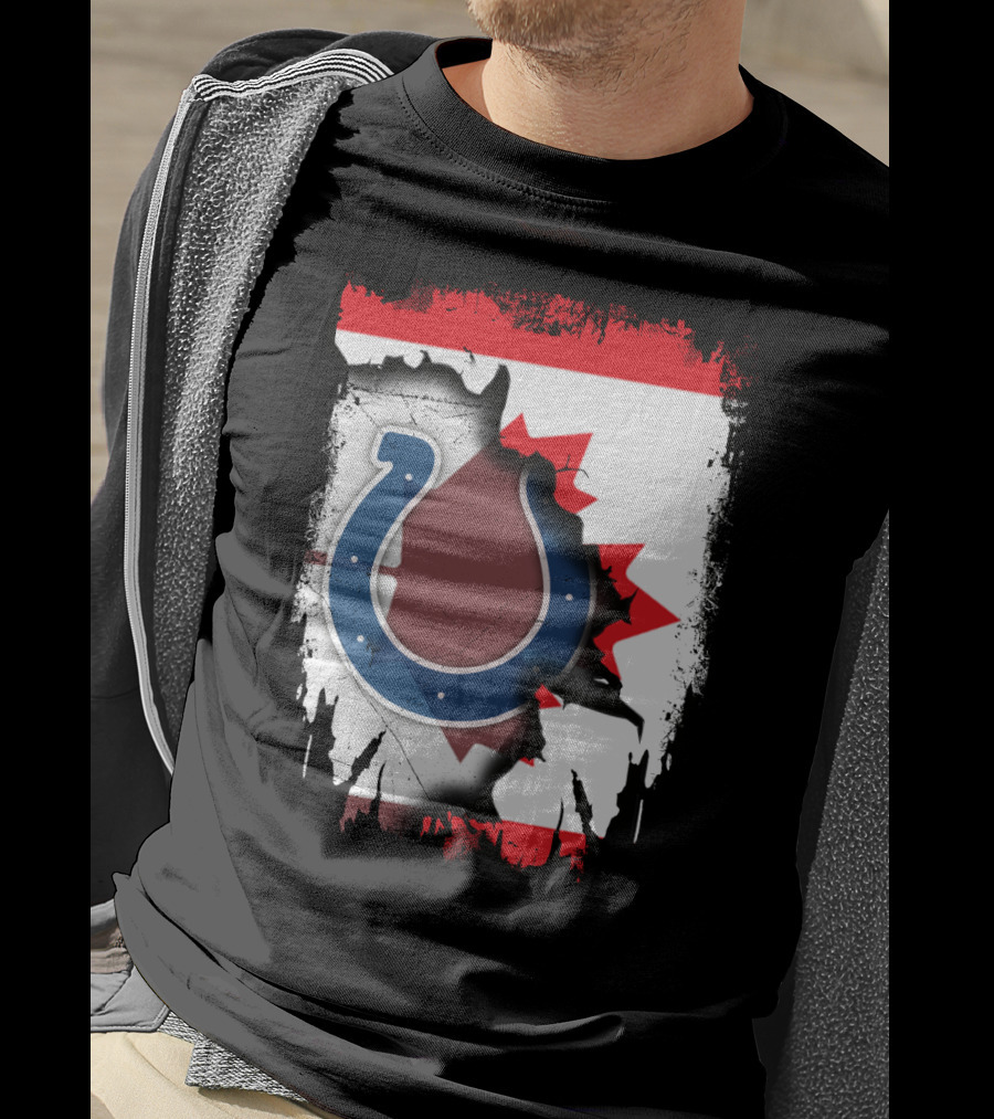 Canada Colts Flag Integration T-Shirt