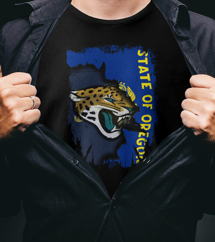 STATE OF OREGON Jaguars T-Shirt