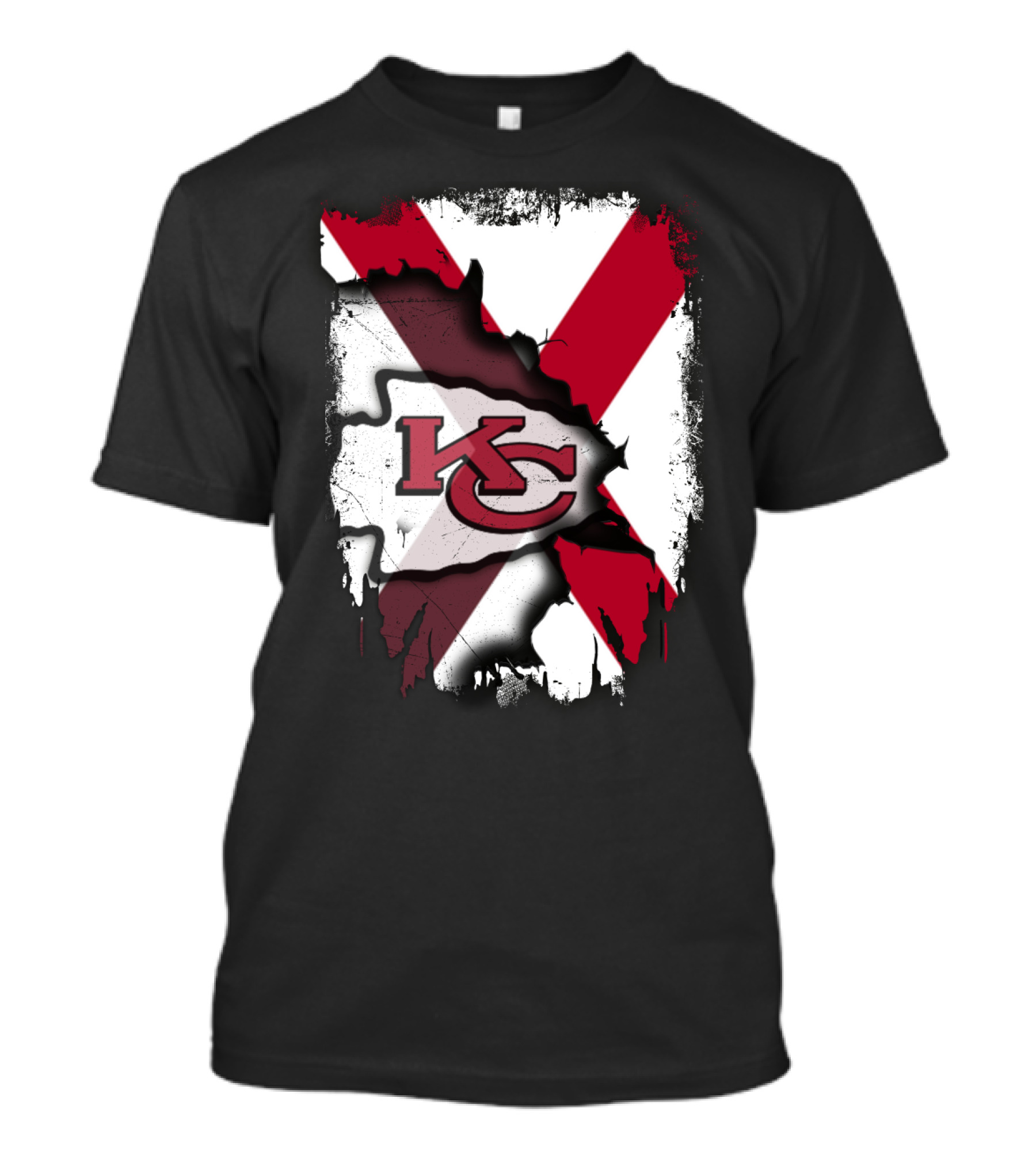 Together Alabama KC Chiefs Fusion Fan T-Shirt