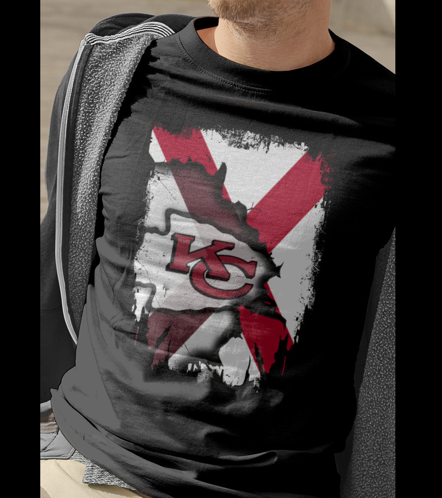 Together Alabama KC Chiefs Fusion Fan T-Shirt