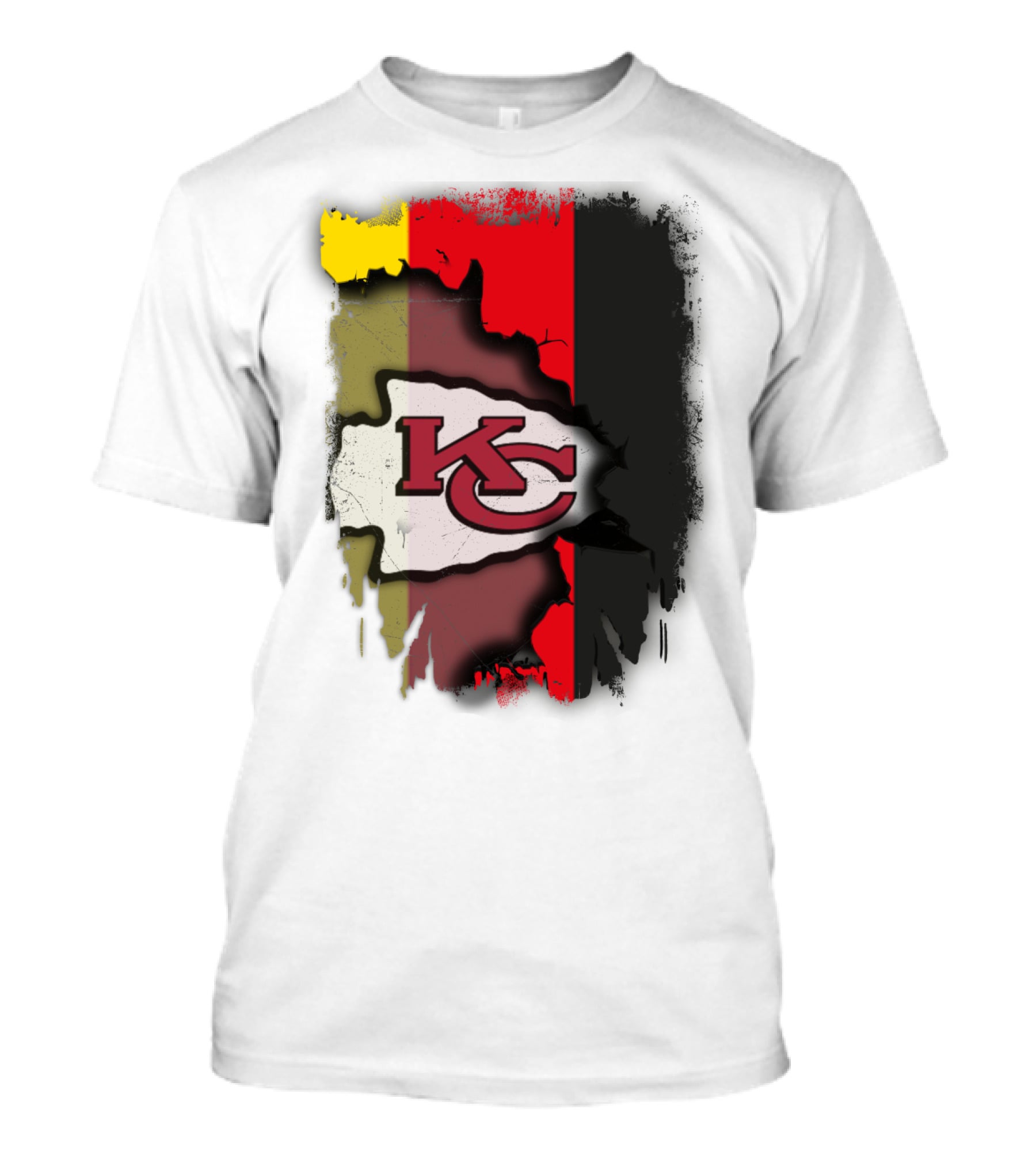 Germany Unity Kansas City Chiefs Flag Mashup T-Shirt