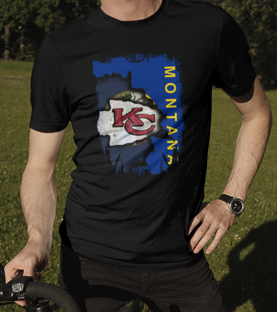 Montana Chiefs Logo Integration T-Shirt
