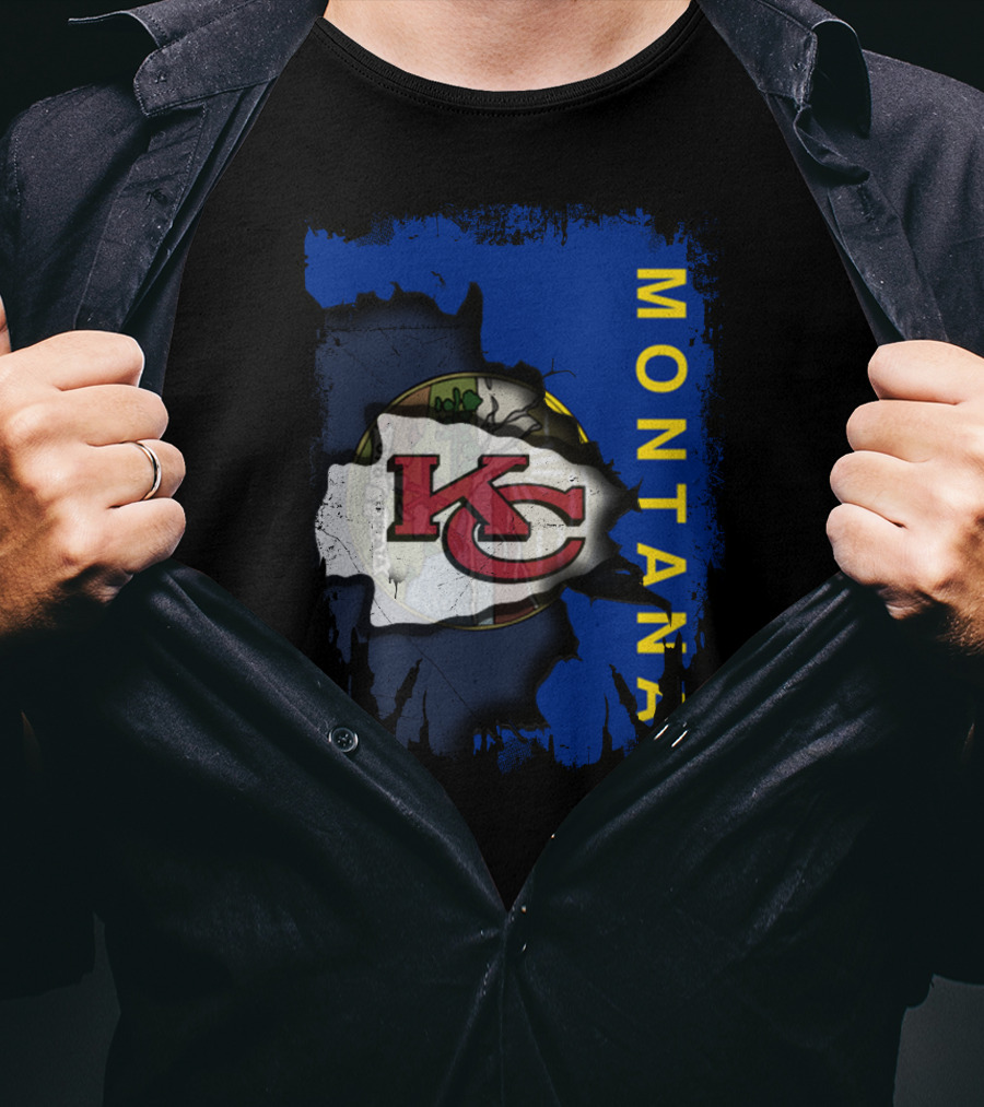 Montana Chiefs Logo Integration T-Shirt