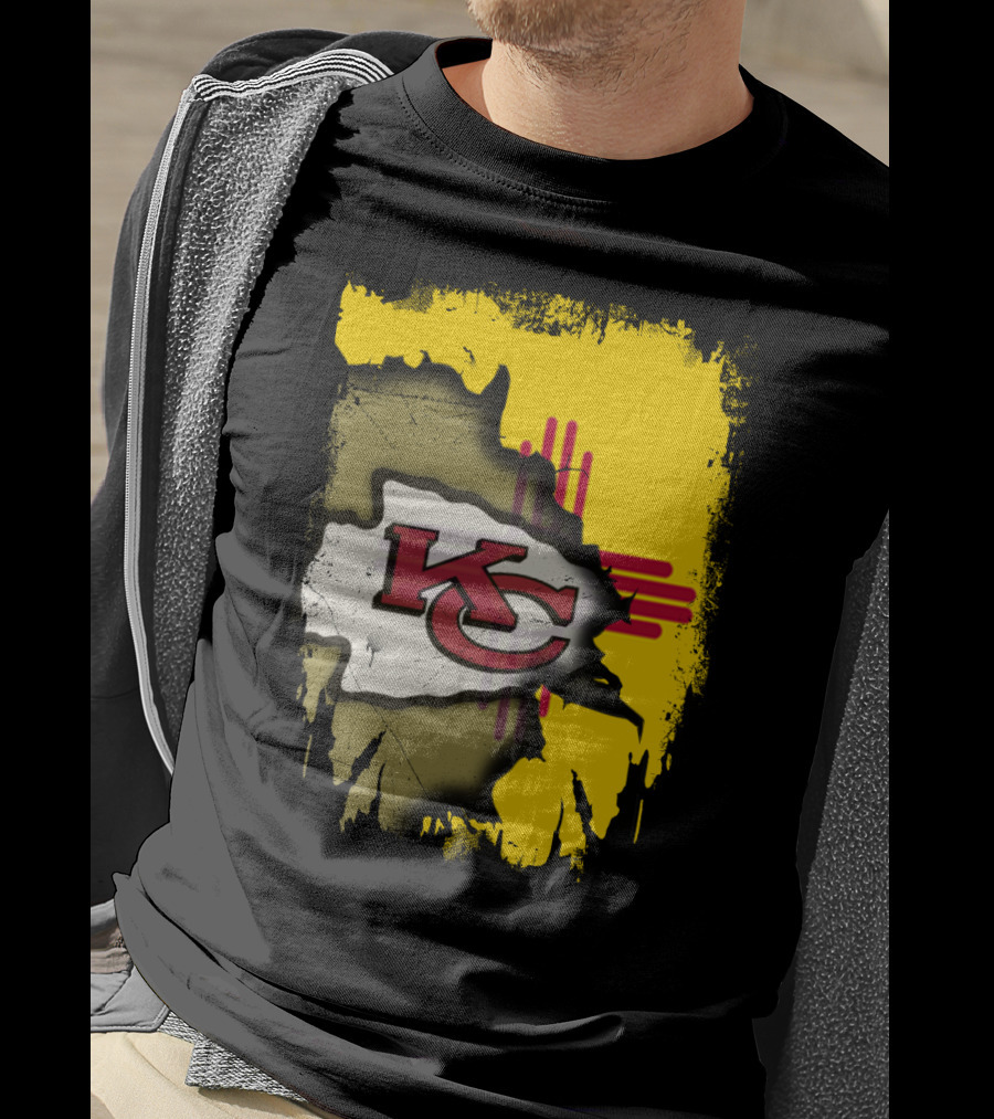 Kansas City Chiefs New Mexico Zia Symbol Together T-Shirt