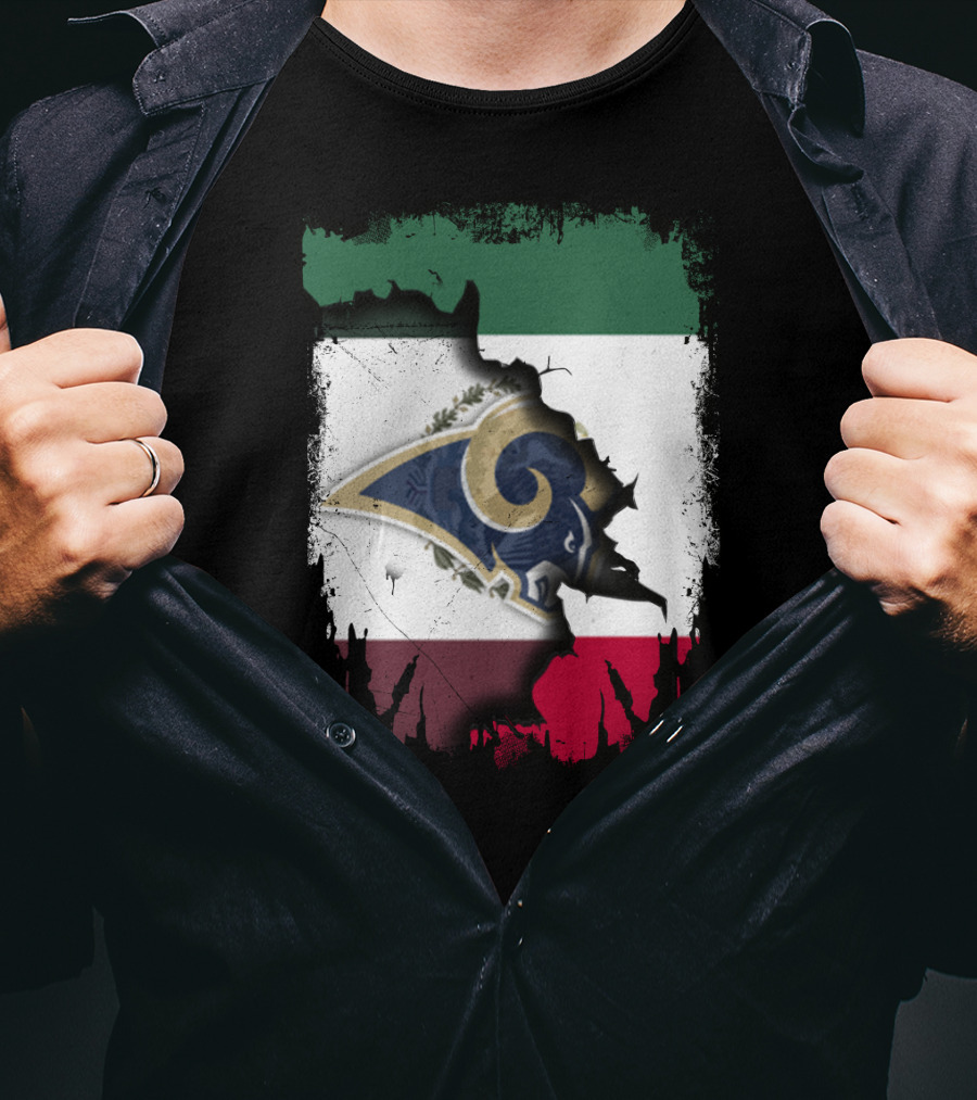 Together Mexico Rams Flag T-Shirt