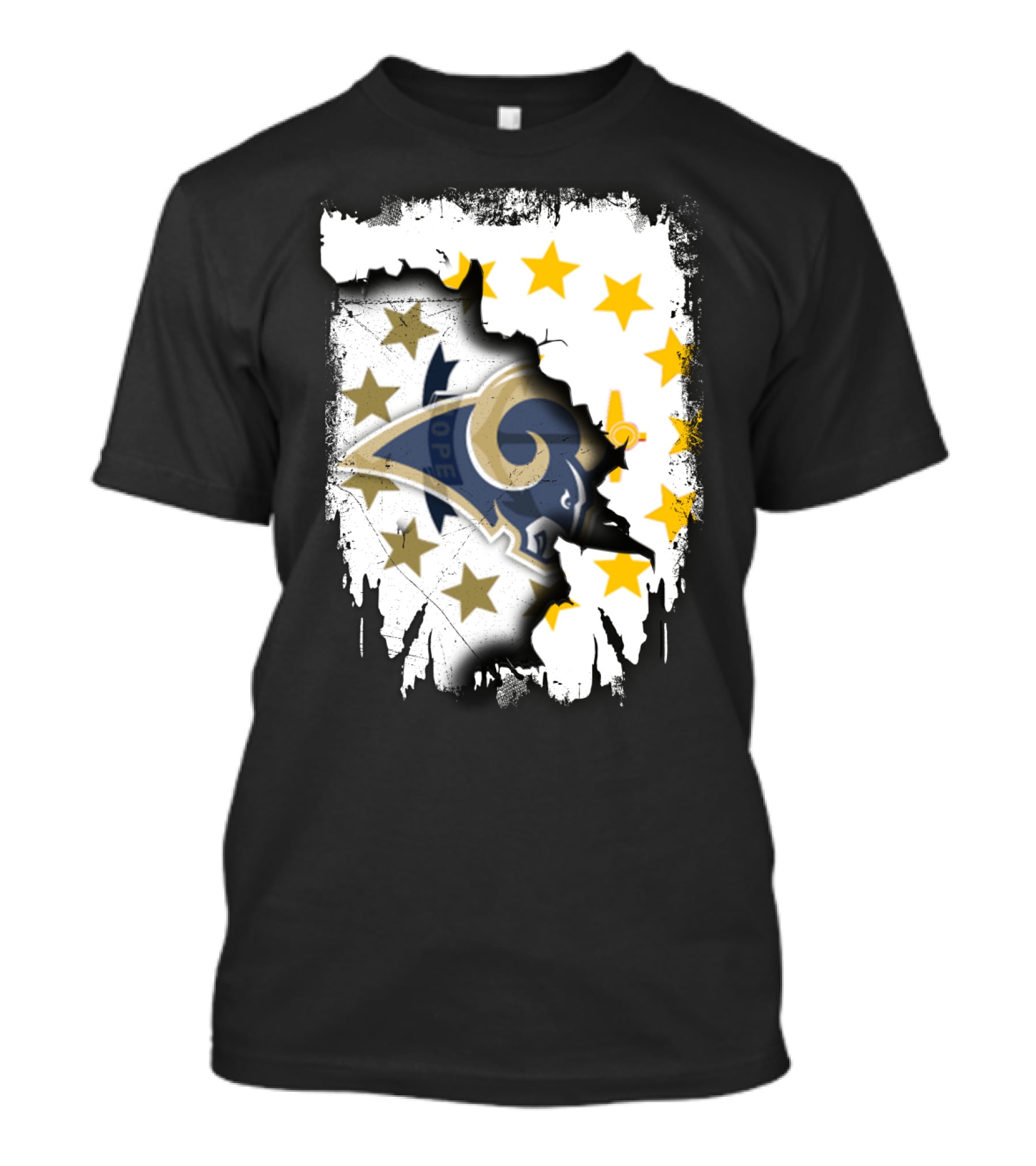 Together Rhode Island Rams Starburst Emblem T-Shirt