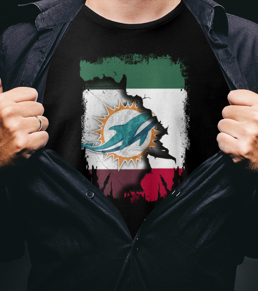 Mexico Dolphins Unity Emblem T-Shirt