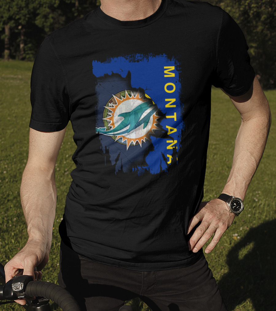 Montana Dolphins Fusion T-Shirt