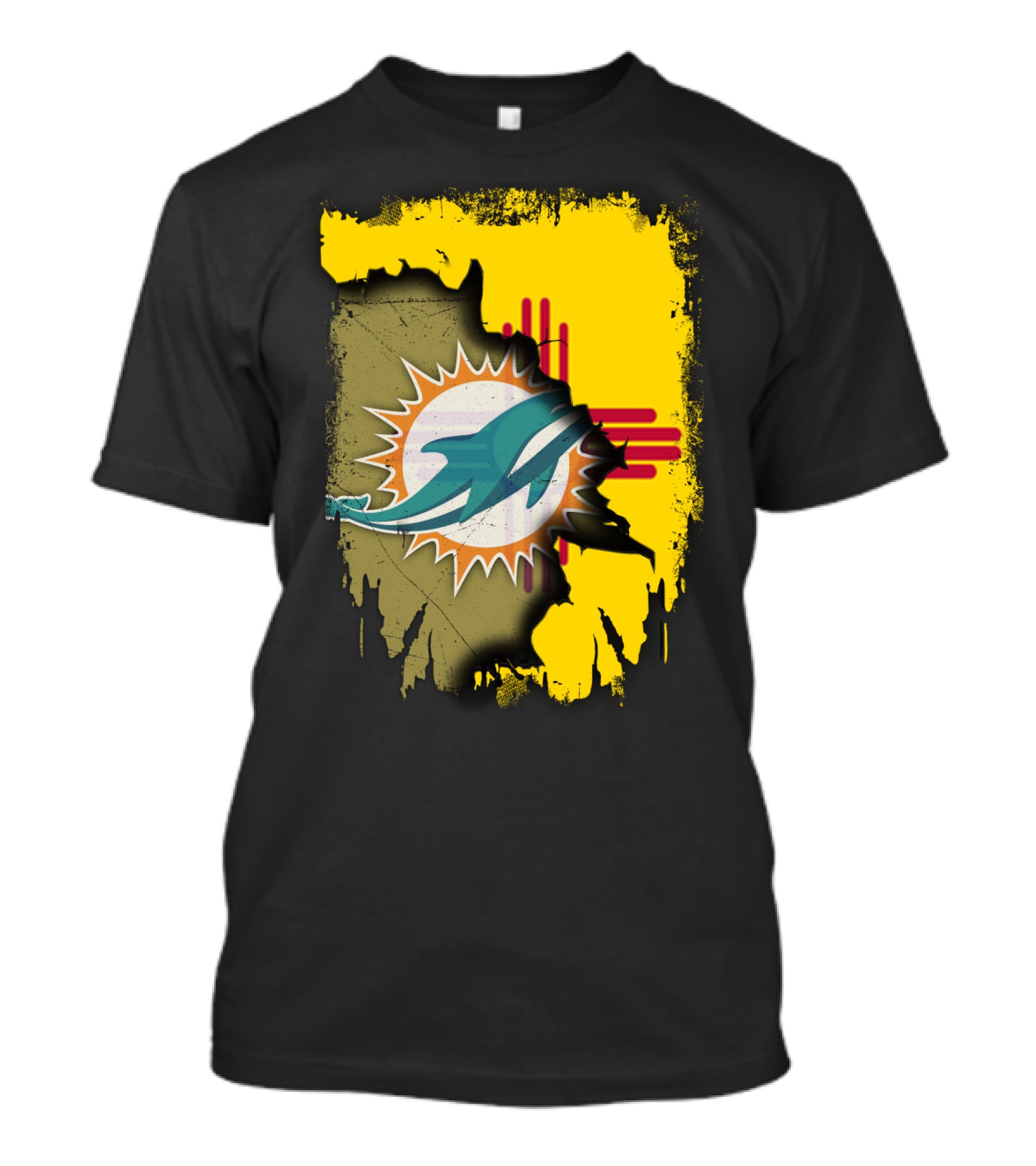 Together New Mexico Dolphins Miami Football Zia T-Shirt