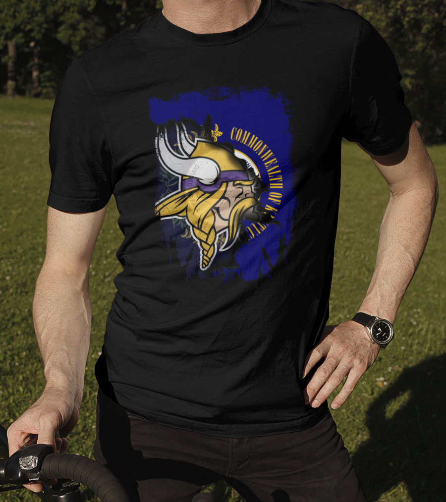 Commonwealth Of Kentucky Meets Viking Spirit T-Shirt