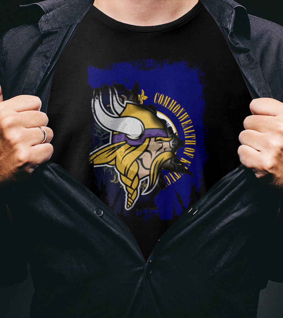 Commonwealth Of Kentucky Meets Viking Spirit T-Shirt