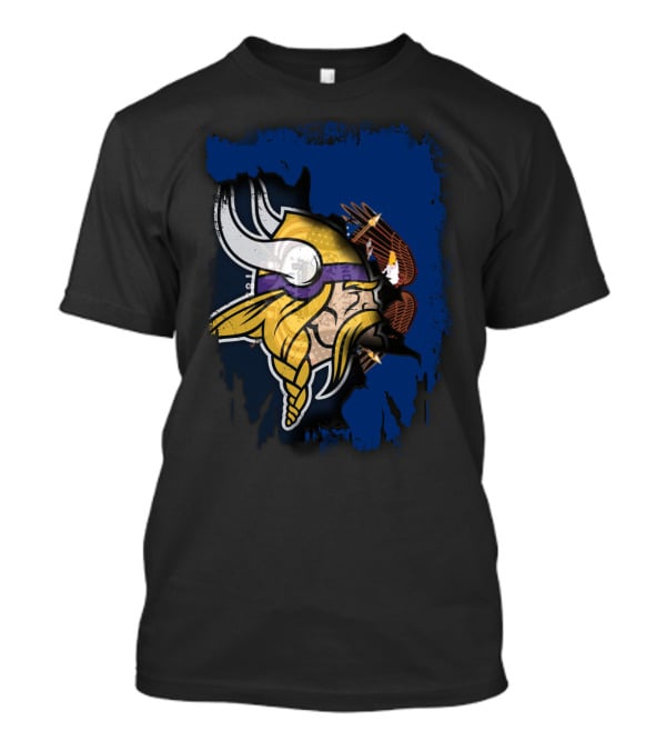Utah United With Vikings And Eagles T-Shirt