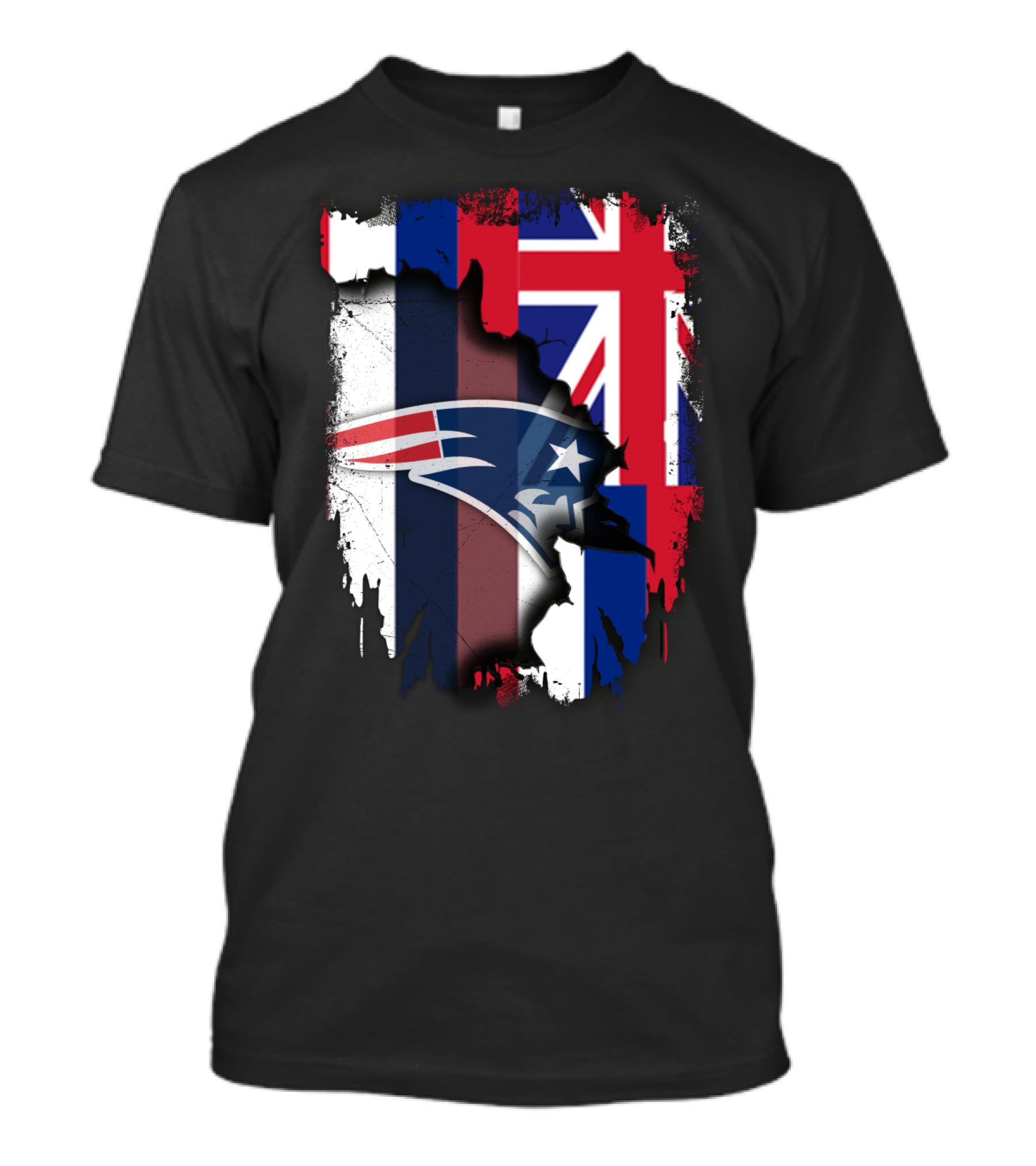 Together Hawaii Patriots Flag Fusion T-Shirt