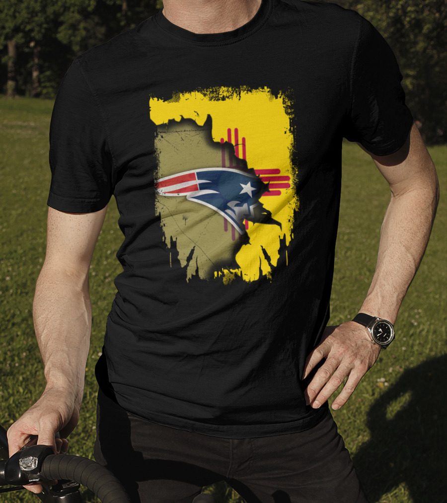 New Mexico Patriots Together With Zia Symbol And Patriots T-Shirt