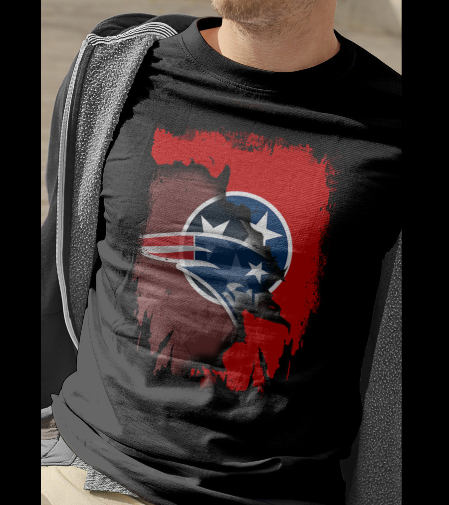 Together Tennessee Patriots Flag T-Shirt