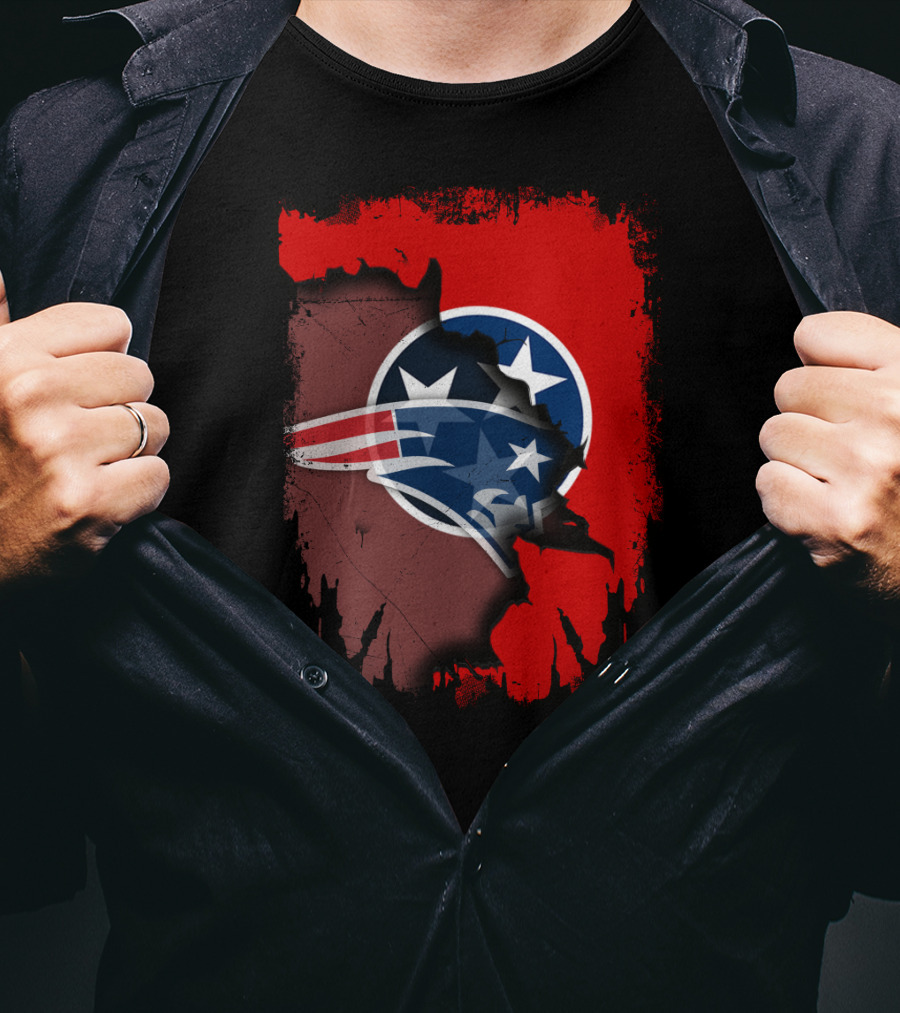 Together Tennessee Patriots Flag T-Shirt