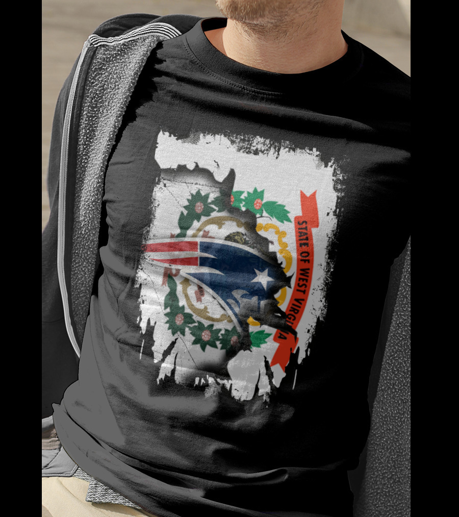 State Of West Virginia Patriots Together T-Shirt
