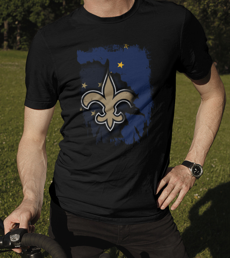 Together Alaska With Fleur-de-Lis Stars T-Shirt