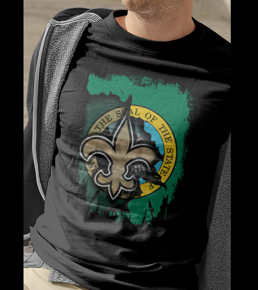 Together Washington Saints Fleur-de-Lis Seal T-Shirt
