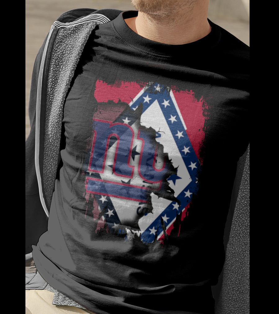 Together Arkansas Giants Flag Emblem T-Shirt