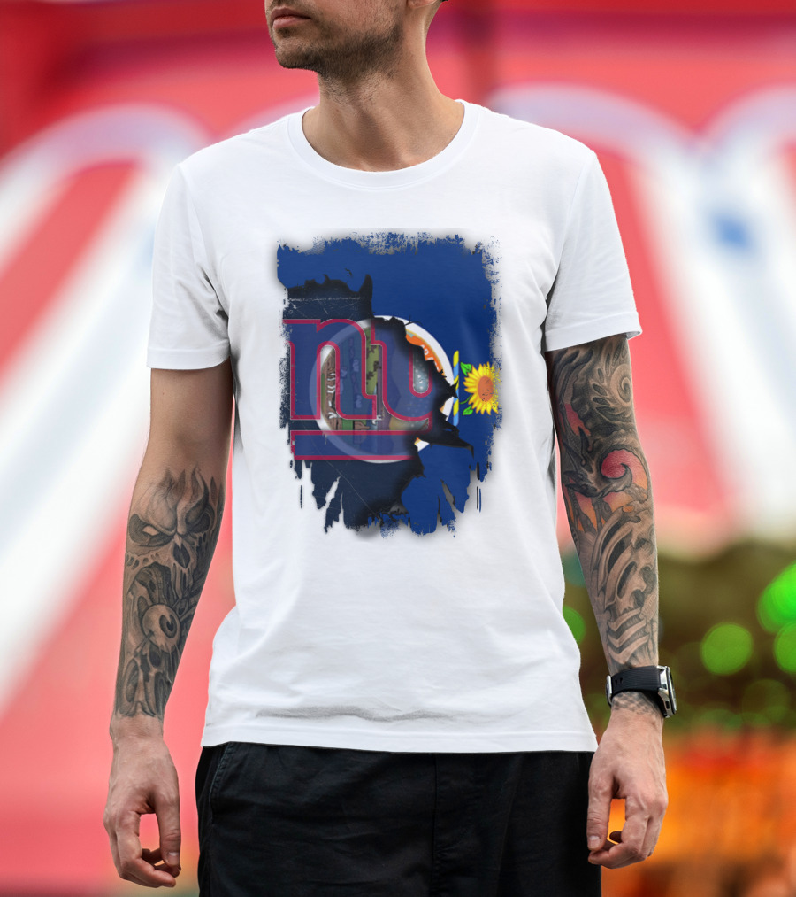 Kansas Sunflower and Giants Collaboration T-Shirt