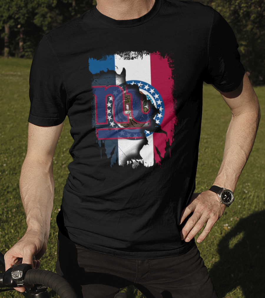Missouri Pride With New York Giants Fan Unity T-Shirt