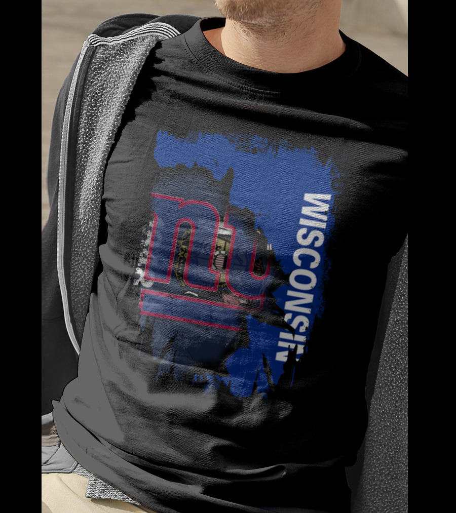 Wisconsin United With Giants T-Shirt
