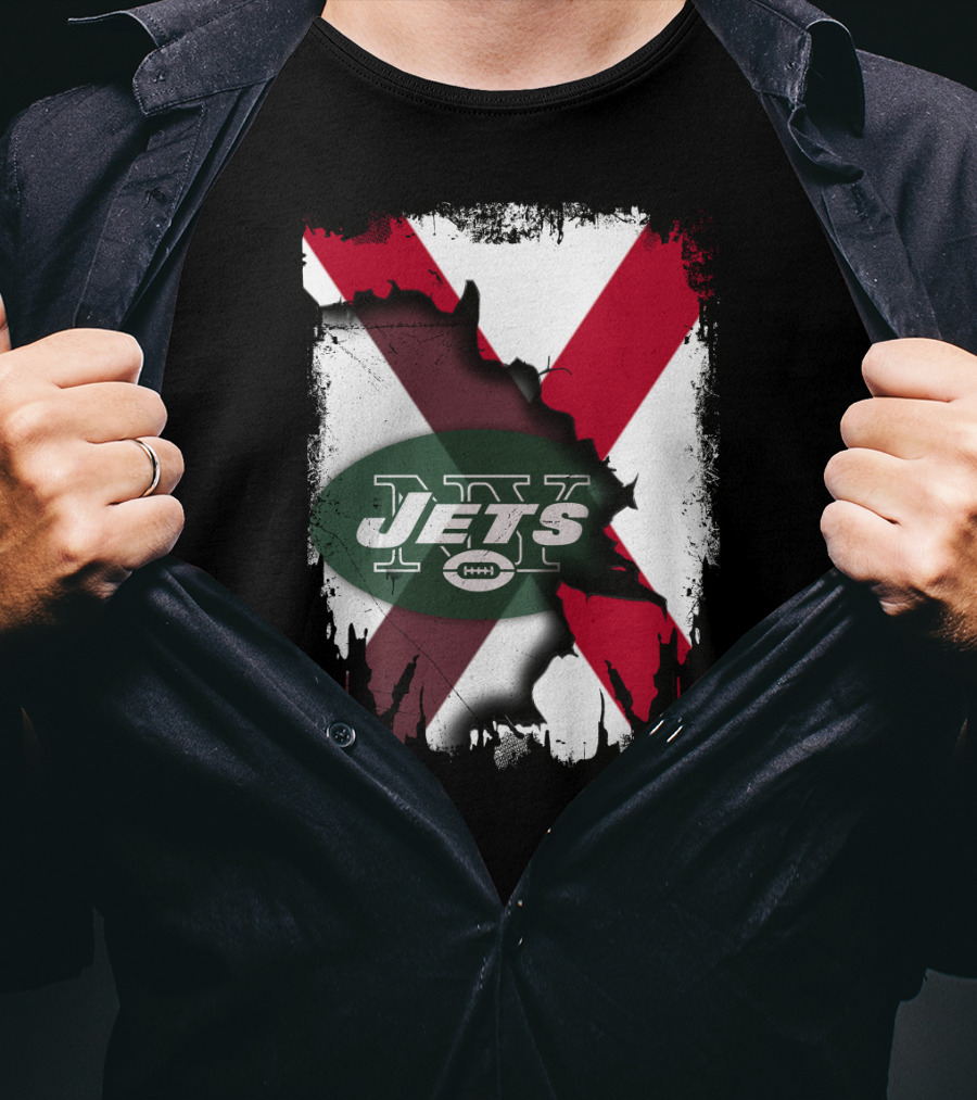 Together Alabama Jets Football Emblem T-Shirt