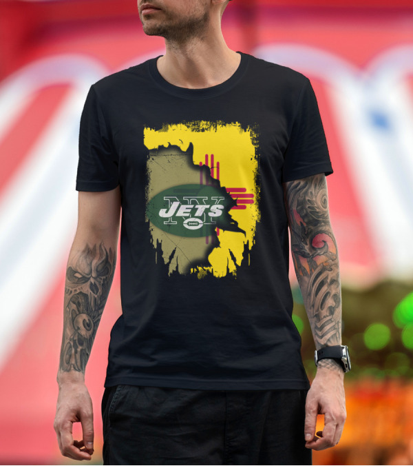 Premium T-Shirt: New Mexico Pride Meets Jets Fan Passion T-Shirt New Mexico Pride Meets Jets Fan Passion T-Shirt