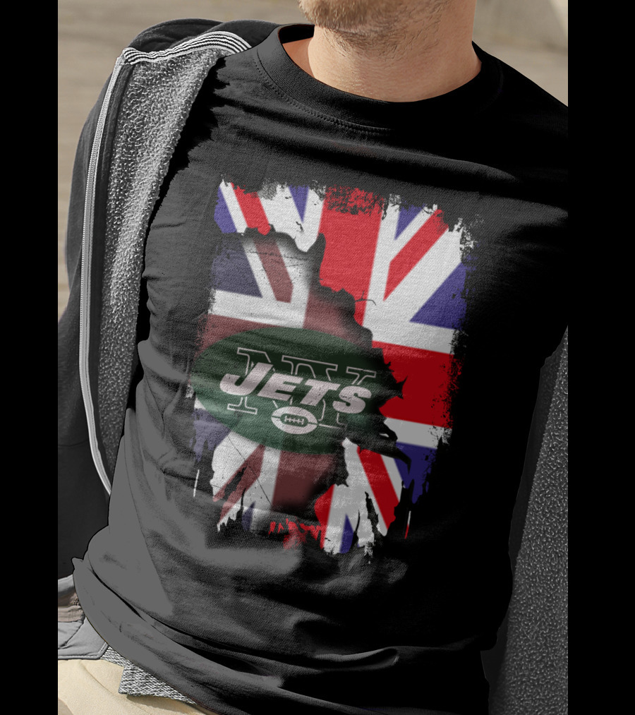 Jets United Kingdom Flag Fusion T-Shirt