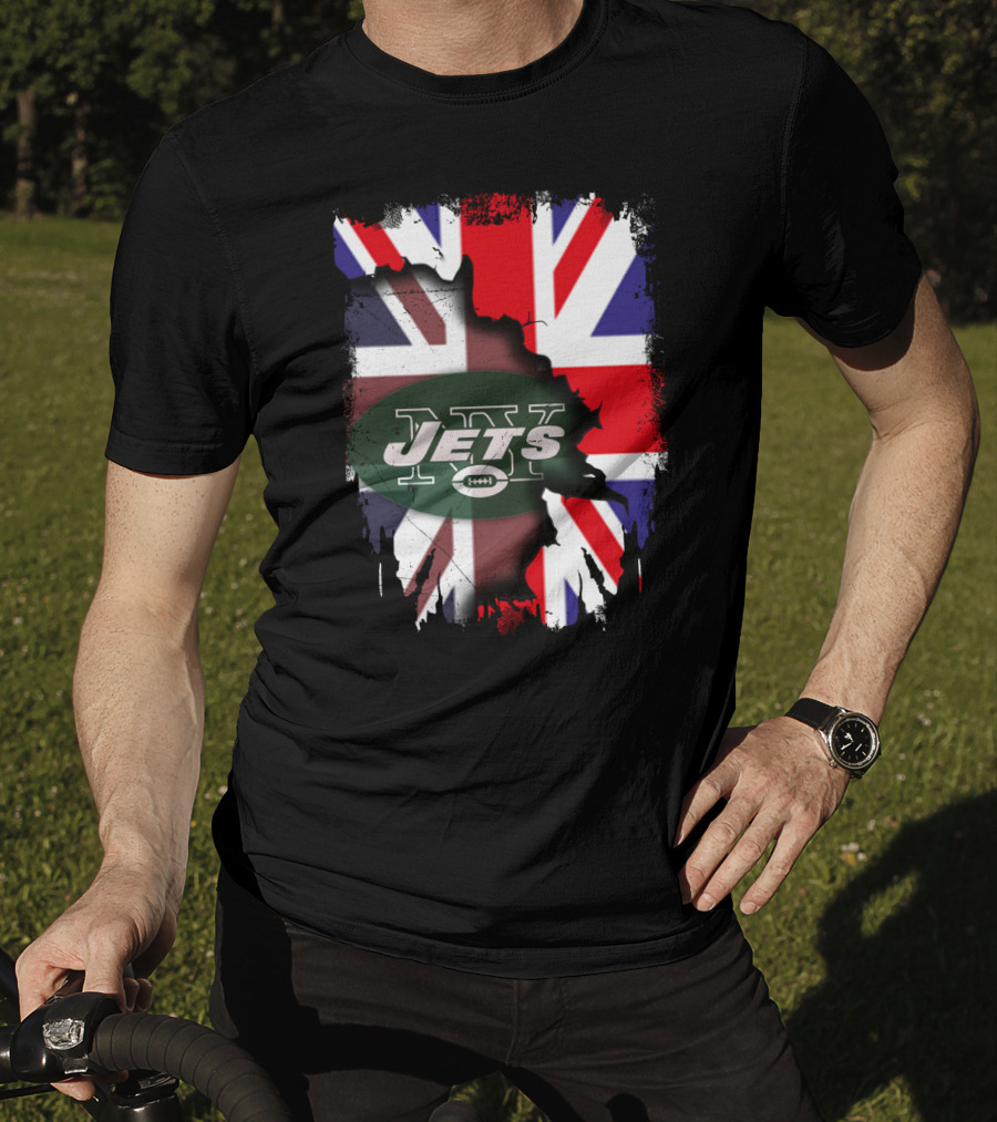 Jets United Kingdom Flag Fusion T-Shirt