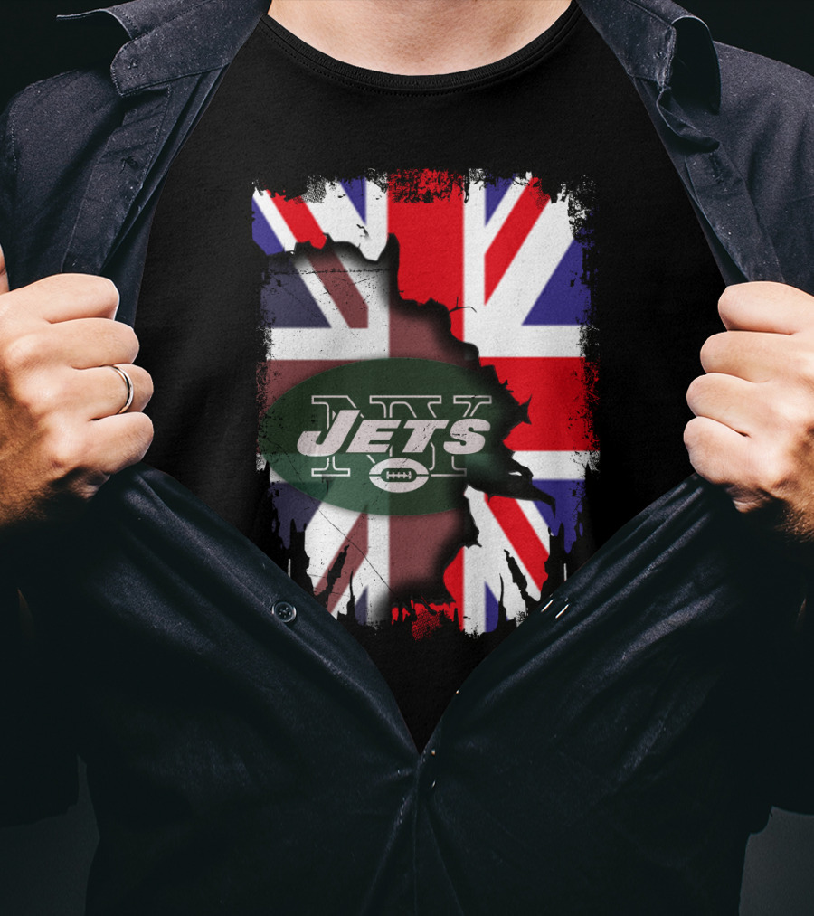Jets United Kingdom Flag Fusion T-Shirt