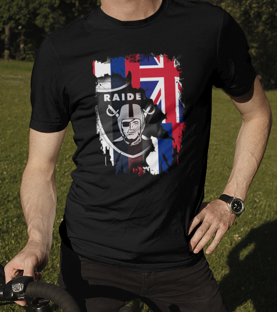 Together Raiders Hawaii Union Flag Fusion T-Shirt