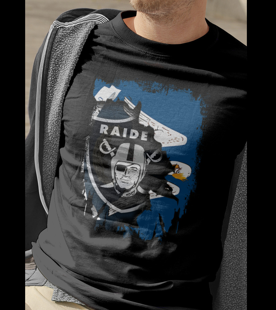 Together Louisiana Raiders Eagle Fusion T-Shirt