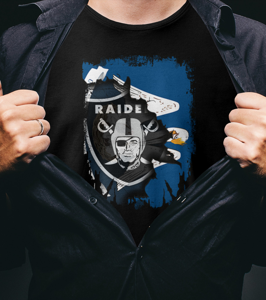 Together Louisiana Raiders Eagle Fusion T-Shirt
