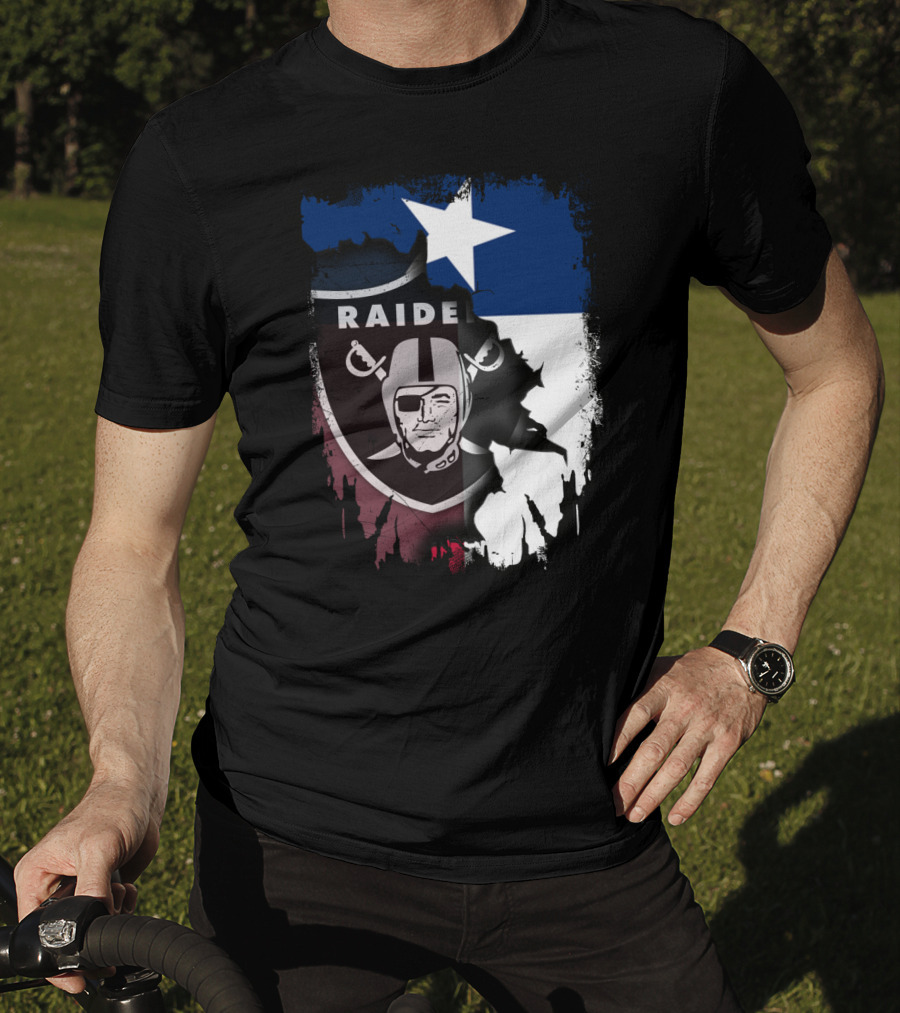 Together Texas Raiders Logo Fusion T-Shirt