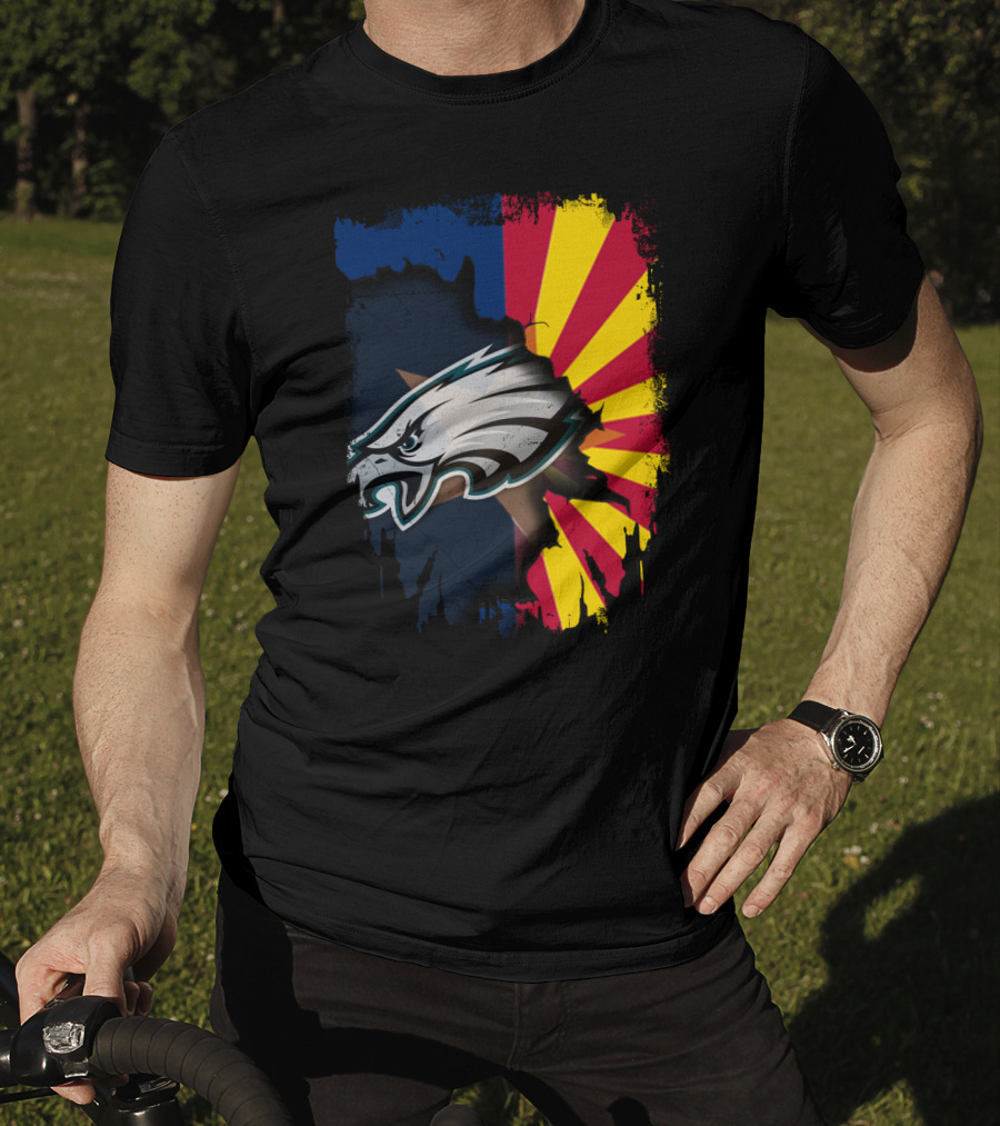 Arizona Eagles Unity Flag Emblem T-Shirt