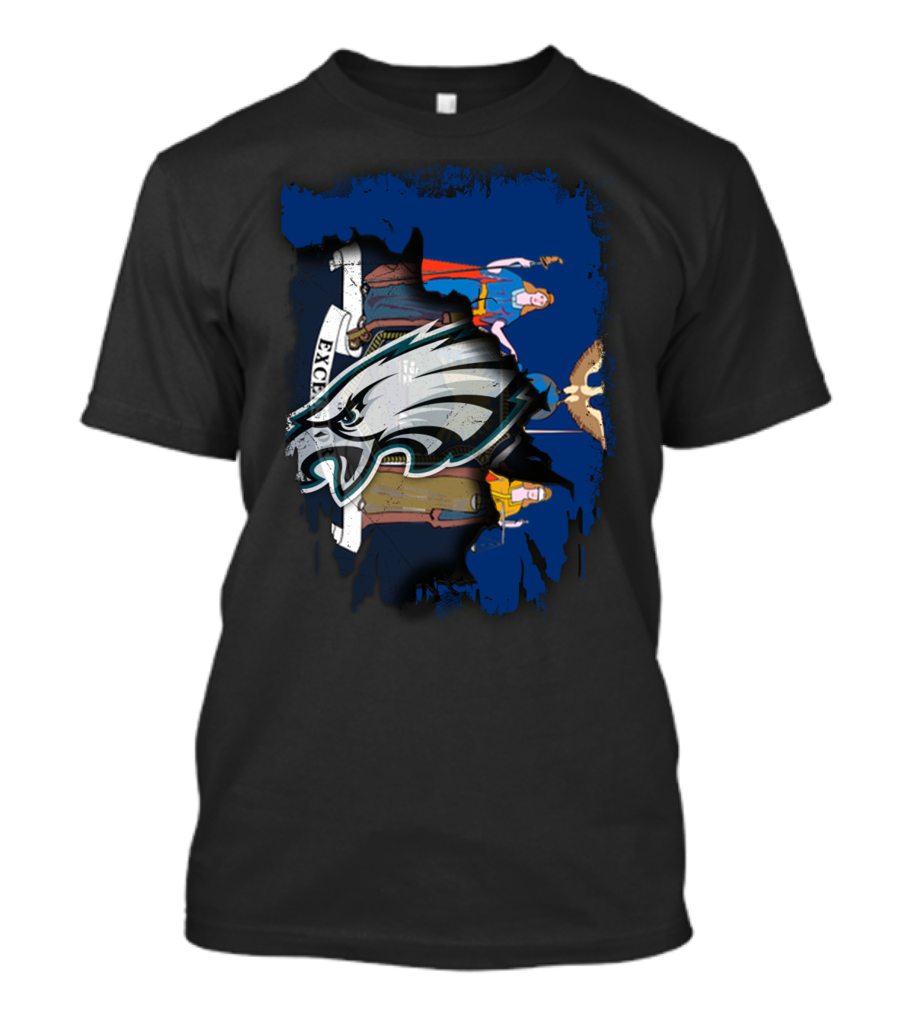Excelsior New York Together With Eagles Football T-Shirt