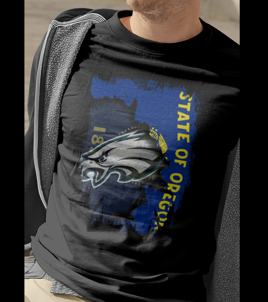 State Of Oregon Eagles 1859 T-Shirt