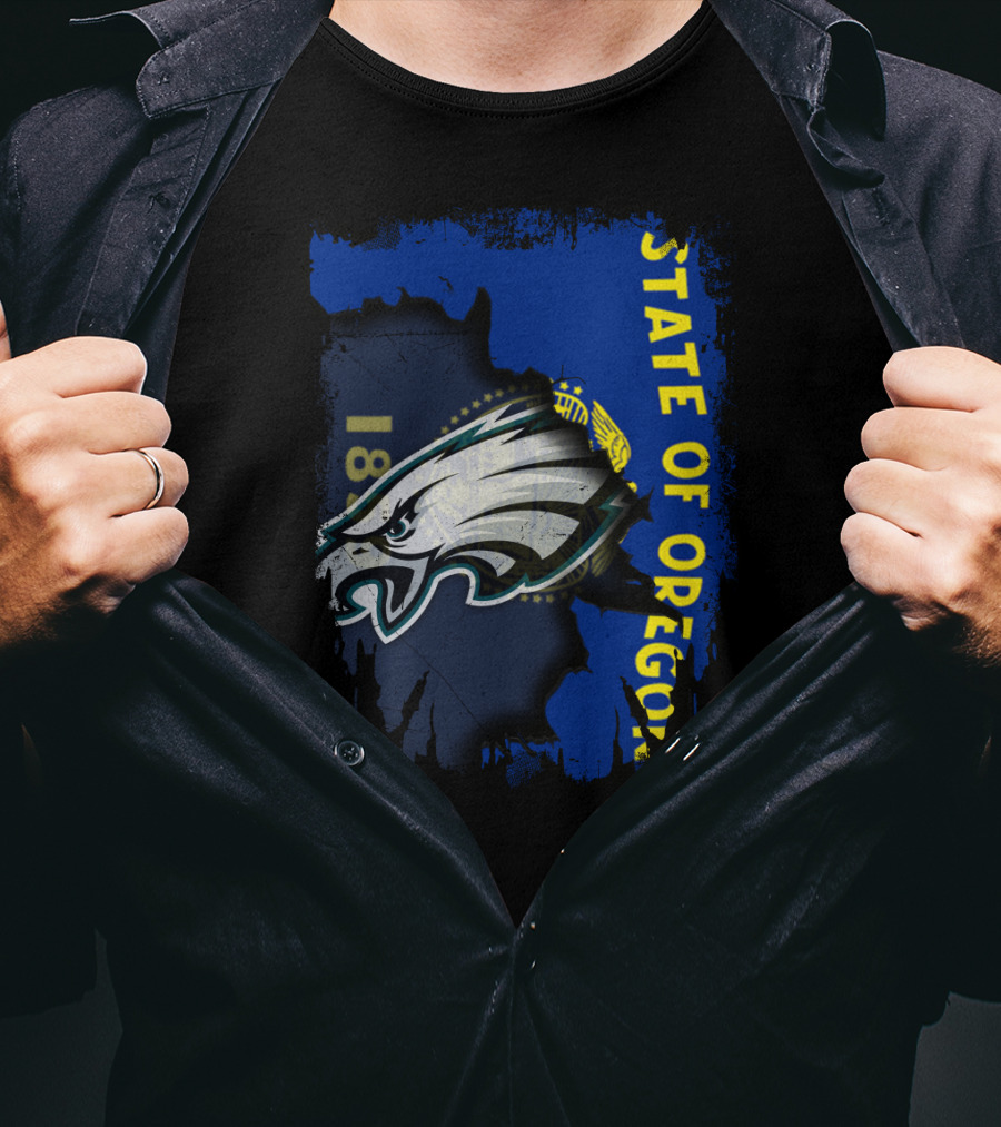 State Of Oregon Eagles 1859 T-Shirt