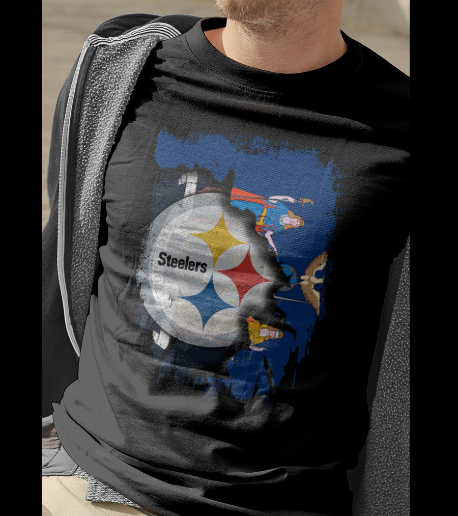 New York Steelers Emblem Fusion T-Shirt