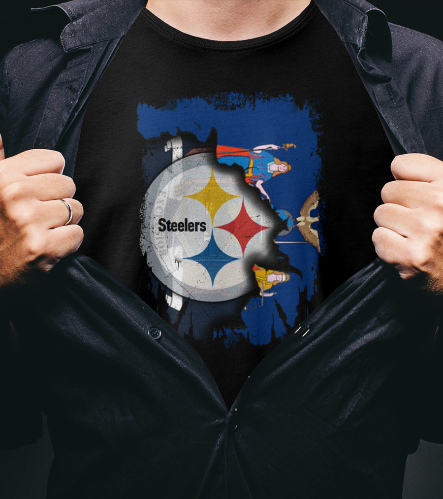 New York Steelers Emblem Fusion T-Shirt