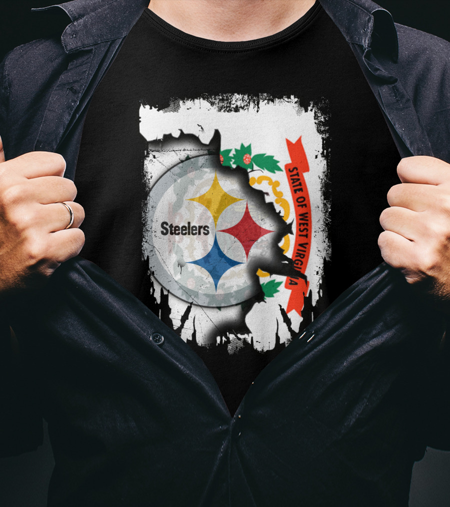 Steelers State Of West Virginia Unity T-Shirt